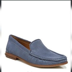 Womens Sarto by Franco Sarto Blue Gina Suede Loafers Slip On  NWT